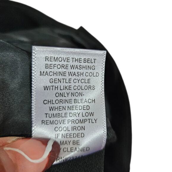 7th Ave New York & Co Straight Leg Belted Trousers - Picture 9 of 9